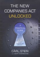 Photo of The New Companies Act Unlocked (Paperback) - Carl Stein