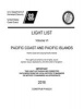 Light List Volume VI Pacific Coast and Pacific Islands Pacific Coast and Outlying Pacific Islands 2016 (Paperback) - United States Coast Guard Photo