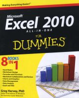 Photo of Excel 2010 All-in-One For Dummies (Paperback) - Greg Harvey