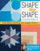 Shape by Shape, Collection 2 - Collection 2 Free Motion Quilting with  (Paperback) - Angela Walters Photo