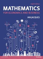 Photo of Mathematics for Economics for Business + MyMathLab Global (Paperback 8th Revised edition) - Ian Jacques