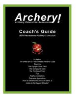 Photo of Coaches Guide Aer Recreational Archery Curriculum (Paperback) - Archery Education Resources