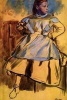 ''Portrait of Giulia Bellelli Sketch'' by Edgar Degas - 1860 - Journal (Blank / Lined) (Paperback) - Ted E Bear Press Photo