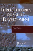 Photo of Three Theories of Child Development (Paperback 3rd Revised edition) - Henry W Maier