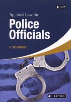 Photo of Applied Law for Police Officials (Paperback 4th edition) - CD Joubert