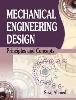 Photo of Mechanical Engineering Design - Principles and Concepts (Paperback) - Siraj Ahmed