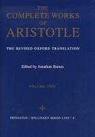 Photo of The Complete Works of v. 2 - Revised Oxford Translation (Hardcover) - Aristotle