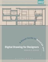 Photo of Digital Drawing for Designers: A Visual Guide to Autocad(R) 2017 (Paperback 2017 edition) - Douglas R Seidler