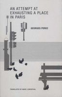 Photo of - An Attempt at Exhausting a Place in Paris (English French Paperback Ithout the Lett) - Georges Perec