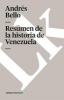 Resumen de La Historia de Venezuela (Spanish, Paperback) - Andres Bello Photo