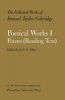 The Collected Works of , Volume 16; Part 1 - Poetical Works; Poems (Reading Text) (Hardcover) - Samuel Taylor Coleridge Photo