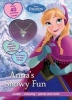 Disney Frozen Anna's Snowy Fun - Puzzles, Colouring, Games and More! (Paperback) - Parragon Books Ltd Photo