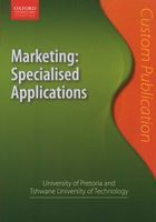 Photo of Marketing - Specialised Applications (Paperback) - University of Pretoria and Tshwane University of Technology Custom