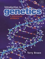 Photo of Introduction to Genetics: A Molecular Approach (Paperback New) - T A Brown
