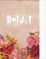 Photo of Dot Jot Dot Grid Notebook - Botanical Vintage Design 50 Pages 8.5 X 11 (Journal Diary) (Dotted Graph Paper) (Paperback)