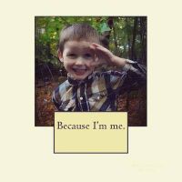 Photo of Because I'm Me. (Paperback) - Melissa L K Dingle