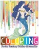 Coloring Books Fantasy Fairies Mermaids - Stress Relieving Gorgeous Mermaid Designs (Paperback) - Violet Photo