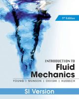 Photo of Introduction to Fluid Mechanics (Paperback 5th International student edition) - Donald F Young