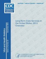 Photo of Long-Term Care Providers and Services Users in the United States - Data from the National Study of Long-Term Care