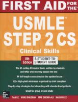 Photo of First Aid for the USMLE Step 2 CS (Paperback 5th Revised edition) - Tao Le
