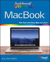 Photo of Teach Yourself Visually MacBook (Paperback 3rd Revised edition) - Guy Hart Davis
