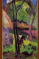 Photo of "The Rider in Front of the Hub" by Paul Gauguin - 1892 - Journal (Blank / Lined) (Paperback) - Ted E Bear Press