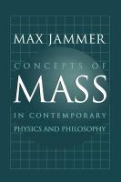 Photo of Concepts of Mass in Contemporary Physics and Philosophy (Paperback) - Max Jammer
