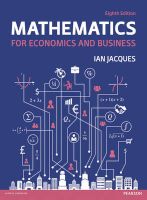 Photo of Mathematics for Economics and Business (Paperback New edition) - Ian Jacques