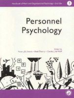 Photo of A Handbook of Work and Organizational Psychology Volume 3 - Personnel Psychology (Paperback 2nd Ed) - Charles De Wolff