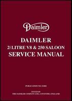 Photo of Daimler 2.5 V8 and 250 Saloon Service Manual (Paperback) - RM Clarke