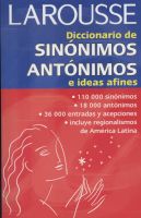 Photo of Diccionario De Sinonimos Antonimos - E Ideas Afines (English Spanish Paperback Primera ed) - Aaron Alboukrek