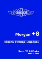 Photo of Morgan +8 Morgan Owners Handbook - Rover V8 3.5 Engine 1984-1990 (Paperback) - RM Clarke