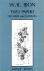 Two Papers - 'The Grid' and 'Caesura" (Paperback) - Wilfred R Bion Photo