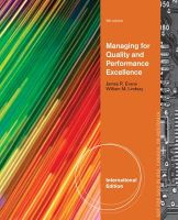 Photo of Managing for Quality and Performance Excellence (Paperback International ed of 9th revised ed) - James R Evans