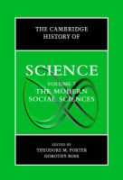 Photo of The Cambridge History of Science: Volume 7 The Modern Social Sciences v.7 - Modern Social Sciences (Hardcover Volume 7