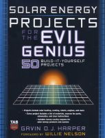 Photo of Solar Energy Projects For The Evil Genius - 50 Build-It-Yourself Projects (Paperback) - Gavin D J Harper