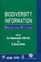 Photo of Biodivesity Information - Needs and Options (Hardcover) - DL Hawksworth