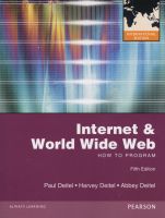 Photo of Internet and World Wide Web How to Program (Paperback International ed of 5th revised ed) - Harvey M Deitel