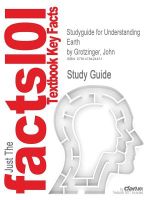 Photo of Studyguide for Understanding Earth by Grotzinger John ISBN 9781429219518 (Paperback) - John Grotzinger