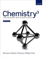 Photo of Chemistry^3 - Introducing Inorganic Organic and Physical Chemistry (Paperback 2nd Revised edition) - Andrew Burrows