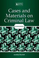 Photo of Cases and Materials on Criminal Law (Paperback 4th ed) - Jonathan Burchell