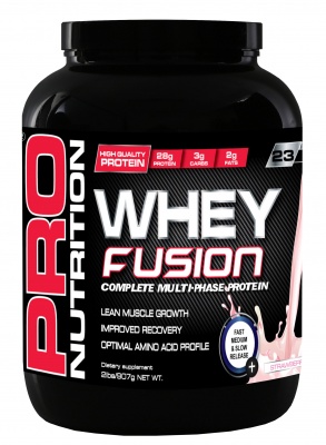 Pro Nutrition Whey Fusion 907g Strawberry