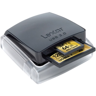 Lexar Professional Dual Slot USB 30 Reader Card Reader