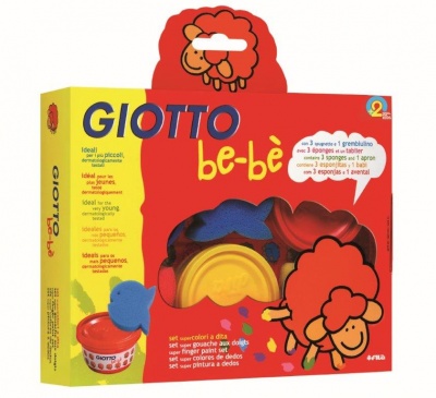 Giotto Be Be Giotto Be Be Super Finger Paint Set