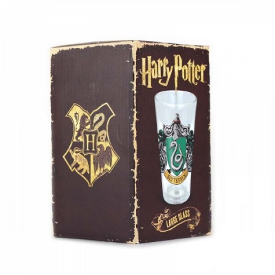 Harry Potter Slytherin Crest Large Glass