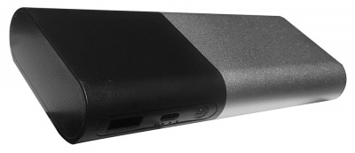 Portable 12800mAh High Capacity Durable Power Bank Dark Grey