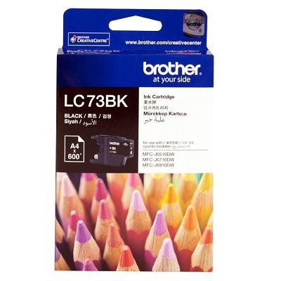Photo of Brother LC73BK black ink cartridge