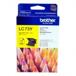 Photo of Brother LC73Yyellow ink cartridge