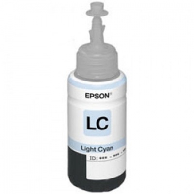 Photo of Epson T6735 Light Cyan ink bottle 70ml