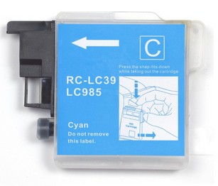 Photo of Brother LC39C Cyan Ink Cartridge